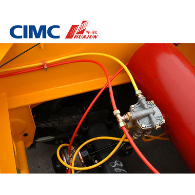 CIMC 2 Achse Skeletthalter Anhänger für 20 Fuß Container 28T Landegerät 13T Achse inklusive