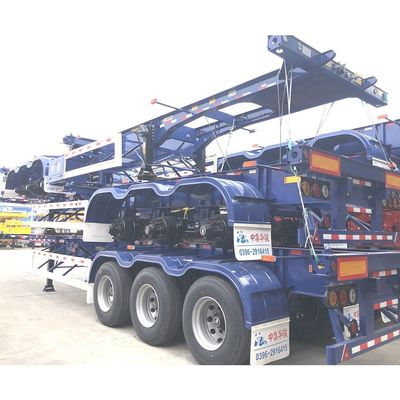 3 Achsen 40 Fuß Skelett Semi-Anhänger Die ultimative Lösung für Containertransport