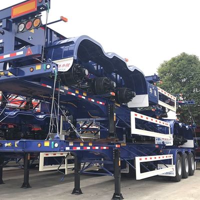 3 Achsen 40 Fuß Skelett Semi-Anhänger Die ultimative Lösung für Containertransport