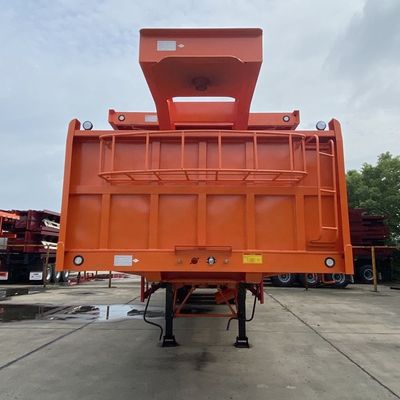 Hauptstrahl T700/Q345 Stahl Halbanhänger CIMC HUAJUN 3 Achs Flachbettanhänger