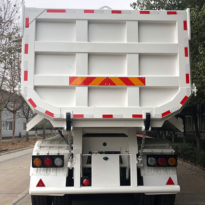 50 Tonnen schwerer CIMC HUAJUN 4 Achs-Tipper-Fahrzeug in der erforderlichen RAL-Farbe