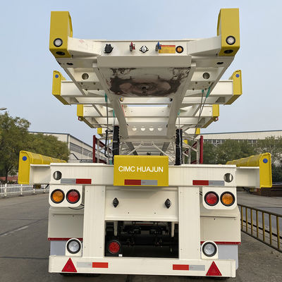 CIMC HUAJUN WABCO Wert 1540 Skeleton Container Halbanhänger für 20ft 40ft Container