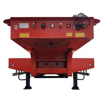 30T Max Nutzlast Hydraulisches Klappgänsehals für schweres, niedriges Trailer