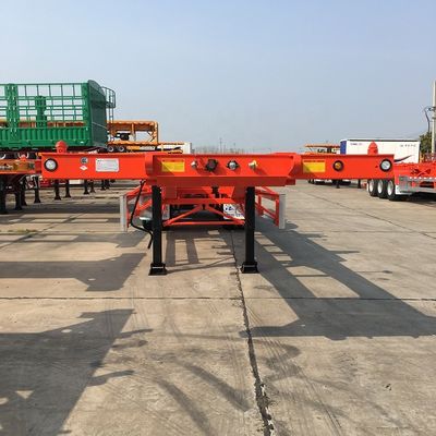 Transport 20/40 ft Container mit 40 Tonnen Höchstlast Skelettcontainer Halbanhänger