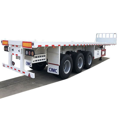 3 Achsen 40 ft Flachbett Container Truck Semi-Trailer mit wettbewerbsfähigen und Stahlmaterial