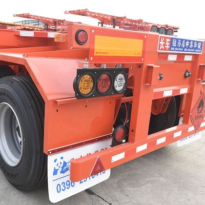40 T Max Nutzlast Dreiachs-Container-Chassis-Anhänger mit mechanischem Aufhängungssystem