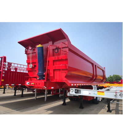 Beste 57CBM ATV Kipping Trailer von CIMC mit 13TON Achse FUWA und 12R22.5 Reifen