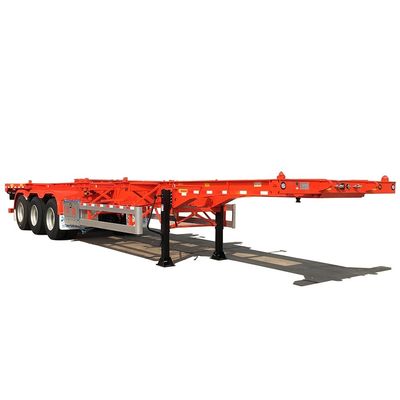 Design Container Chassis Skeleton Trailer Hersteller für 20 ft und 40 ft Transport