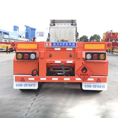 Design Container Chassis Skeleton Trailer Hersteller für 20 ft und 40 ft Transport