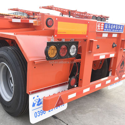 Design Container Chassis Skeleton Trailer Hersteller für 20 ft und 40 ft Transport