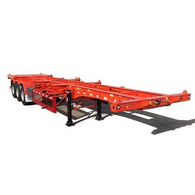 2/3 Achsen 40 ft 20 ft Container Chassis Skeleton Semi-Trailer mit 40T Max Nutzlast