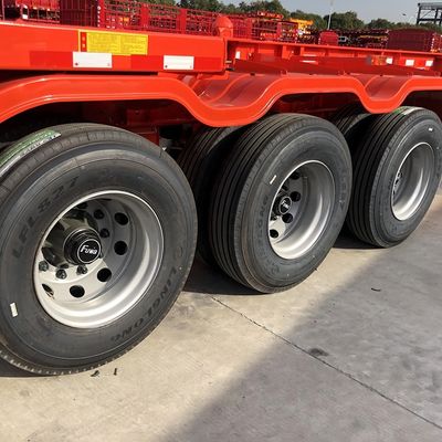 2/3 Achsen 40 ft 20 ft Container Chassis Skeleton Semi-Trailer mit 40T Max Nutzlast