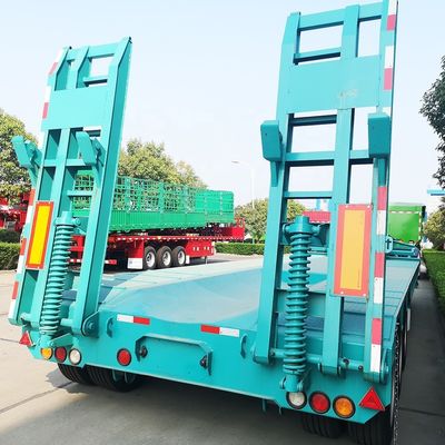 FUWA-Achs-Lowbed-Semi-Trailer Die perfekte Lösung für den Transport schwerer Geräte