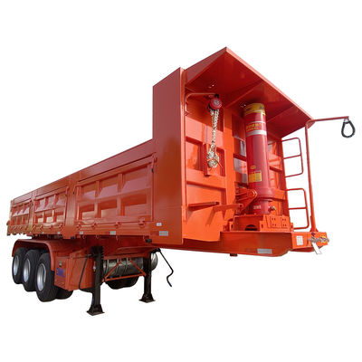 Hochkapazitäts 3-Achsen-Traktor-Dumper-Kohle-Transport-Semi-Anhänger für 50-80 Tonnen Ladung