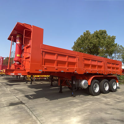 Hochkapazitäts 3-Achsen-Traktor-Dumper-Kohle-Transport-Semi-Anhänger für 50-80 Tonnen Ladung