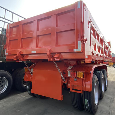 Hochkapazitäts 3-Achsen-Traktor-Dumper-Kohle-Transport-Semi-Anhänger für 50-80 Tonnen Ladung