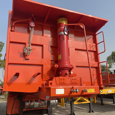 Hochkapazitäts 3-Achsen-Traktor-Dumper-Kohle-Transport-Semi-Anhänger für 50-80 Tonnen Ladung