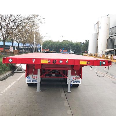 CIMC Flatbed Container Semi Trailer Die ultimative Lösung für den Containertransport