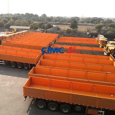 CIMC HUAJUN 50t Zement-Transportzaun mit 12R22,5 Reifen