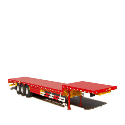 50/60/80/100 Tonnen Niederbettanhänger für schwere Baggertransportlösungen