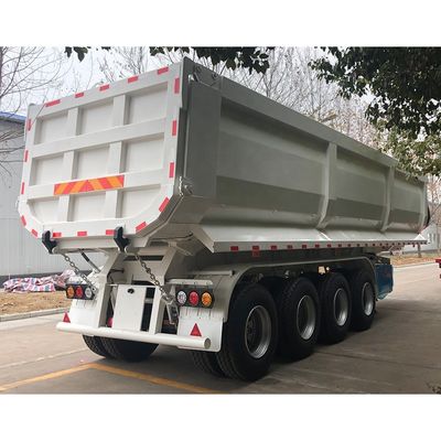Hauptstrahl 500 mm Höhe Q345B CIMC Kipper Galvanisierter Kran Dump Semi-Anhänger Lkw