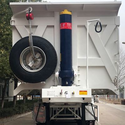 Hauptstrahl 500 mm Höhe Q345B CIMC Kipper Galvanisierter Kran Dump Semi-Anhänger Lkw