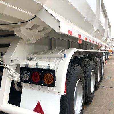 Hauptstrahl 500 mm Höhe Q345B CIMC Kipper Galvanisierter Kran Dump Semi-Anhänger Lkw