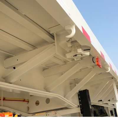 60 Tonnen maximale Nutzlast Flatbed Semi-Trailer Lkw-Anhänger 4 Achsen mit Dual Line Bremssystem