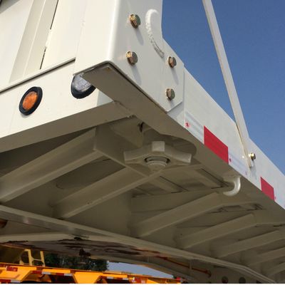 60 Tonnen maximale Nutzlast Flatbed Semi-Trailer Lkw-Anhänger 4 Achsen mit Dual Line Bremssystem