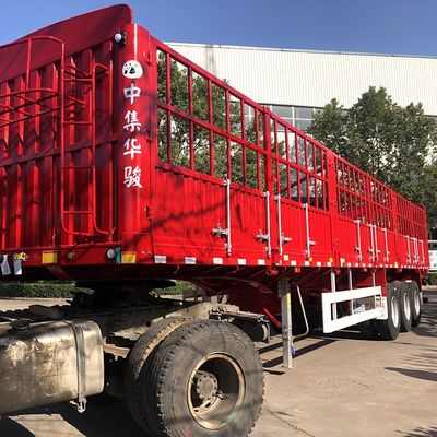 Führende JUNLONG L400 3 Achsen 40 Tonnen Zaun Halbanhänger für schwere Anwendungen