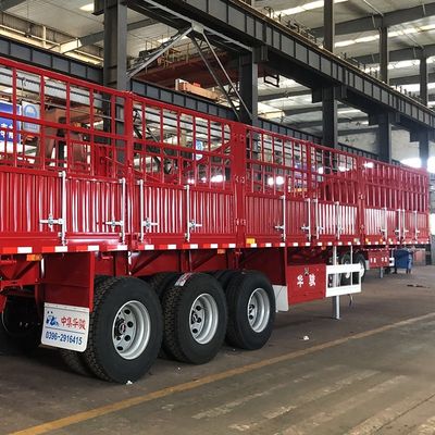 Führende JUNLONG L400 3 Achsen 40 Tonnen Zaun Halbanhänger für schwere Anwendungen