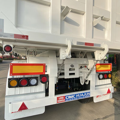 CIMC 13000*2550mm Vorderhebe-Tipper-Anhänger-Tipper-Dumper-Halbanhänger-Ölzylinder