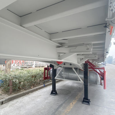 Mechanische Aufhängung 3 Achs Seitenkipp Semi-Anhänger für einen reibungslosen und stabilen Transport