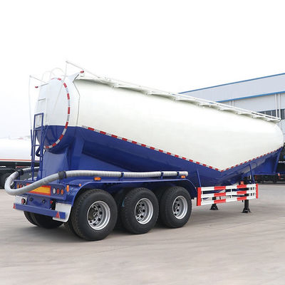 Transport von Mineralpulver 3 Achsen 45cbm Zement Halbanhänger Tankwagen mit Fuwa-Achse