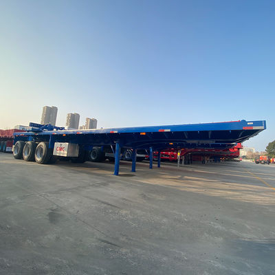 JOST Zwei-Geschwindigkeits-Landungsgetriebe 3 Achsen 40ft Container Flatbed Semi-Truck Anhänger in Afrika