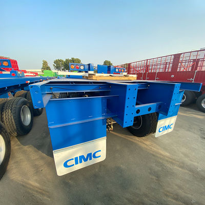 JOST Zwei-Geschwindigkeits-Landungsgetriebe 3 Achsen 40ft Container Flatbed Semi-Truck Anhänger in Afrika