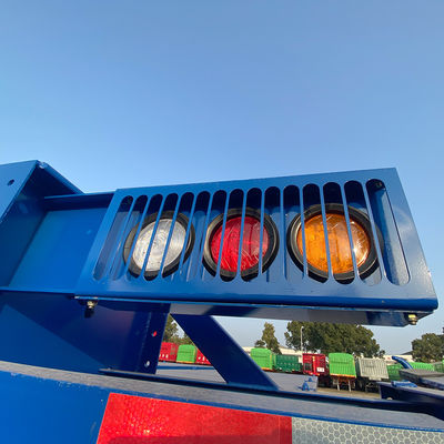JOST Zwei-Geschwindigkeits-Landungsgetriebe 3 Achsen 40ft Container Flatbed Semi-Truck Anhänger in Afrika