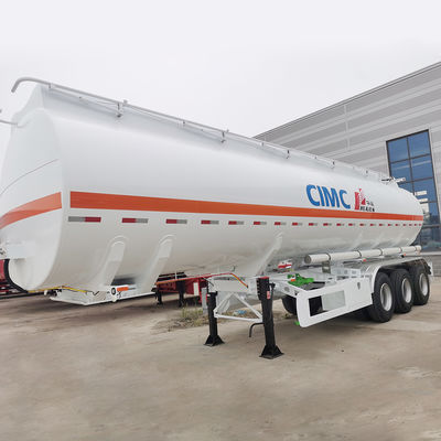 Fuwa 3 Achsen 45000 Liter Aluminiumlegierte Brennstoff oder Edelstahl Zement Tankwagen Anhänger