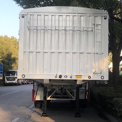 CIMC HUAJUN 60 Tonnen hohe Seitenplattenzaun Halbtransportanhänger mit CE-Zertifizierung