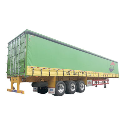 50 Tonnen Kapazität 40 Fuß flacher Containeranhänger für trockene und leichte Fracht