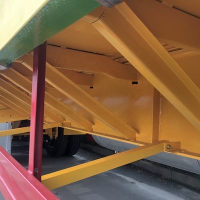 50 Tonnen Kapazität 40 Fuß flacher Containeranhänger für trockene und leichte Fracht