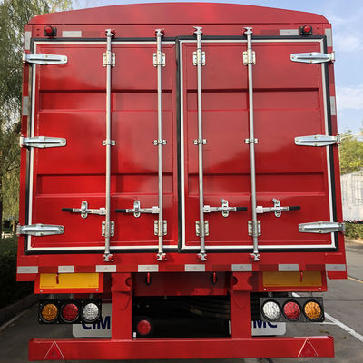60 Tonnen Lkw-Anhänger Zaun-Pfahl-Fracht-Halbanhänger für den Güterverkehr von CIMC HUAJUN