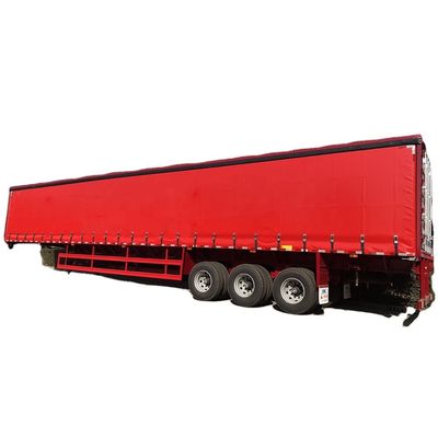 60 Tonnen maximale Nutzlast Dry Van mit drei Achsen, Box-Typ, Semi-Trailer für den Güterverkehr