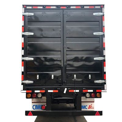 Fußtrockene Lieferwagencontainer Semi-Anhänger mit 10.00R20/ 11.00R20/ 12R22.5 Reifen ausgestattet