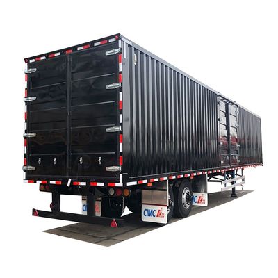 Fußtrockene Lieferwagencontainer Semi-Anhänger mit 10.00R20/ 11.00R20/ 12R22.5 Reifen ausgestattet
