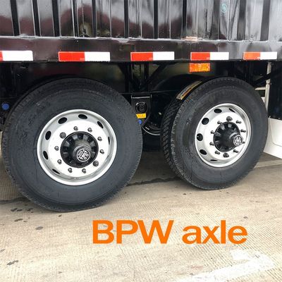 Fußtrockene Lieferwagencontainer Semi-Anhänger mit 10.00R20/ 11.00R20/ 12R22.5 Reifen ausgestattet