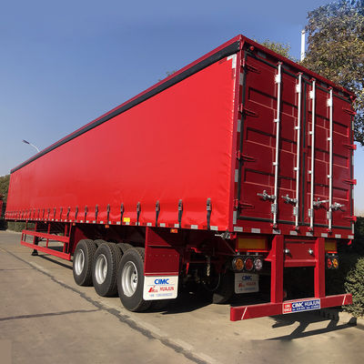 Lkw-Mechanische Aufhängung 40ft Vorhangseite Halbanhänger zum Be- und Entladen