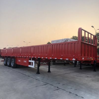 CIMC HUAJUN 2021Neuer Semi-Trailer für den Güterkraftverkehr mit 3 Achsen mit einer Tragfähigkeit von 60 Tonnen