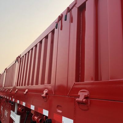CIMC HUAJUN 2021Neuer Semi-Trailer für den Güterkraftverkehr mit 3 Achsen mit einer Tragfähigkeit von 60 Tonnen
