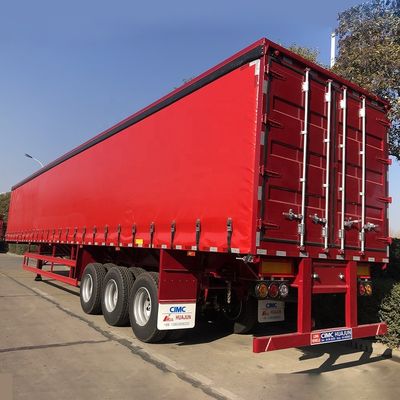 Lkw-Mechanische Aufhängung 40ft Vorhangseite Halbanhänger zum Be- und Entladen